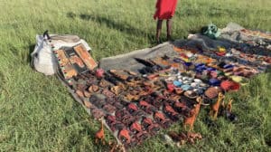 I was so grateful I brought cash so I could purchase some souvenirs for my family after hot air ballooning in the Maasai Mara, Kenya