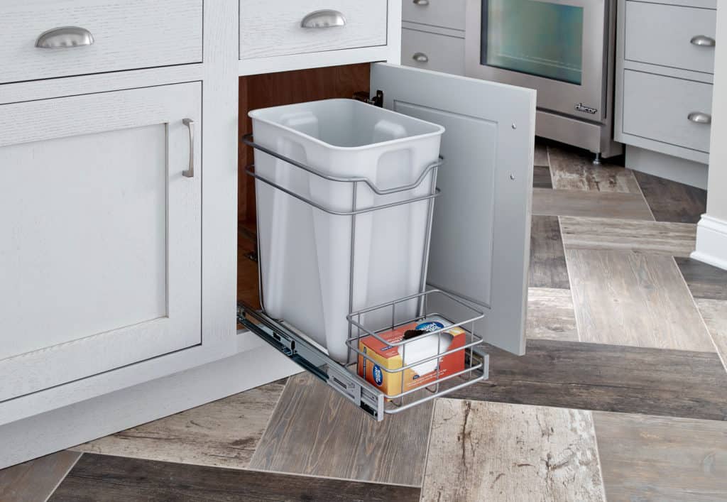 Kitchen-slide-out-trashbin