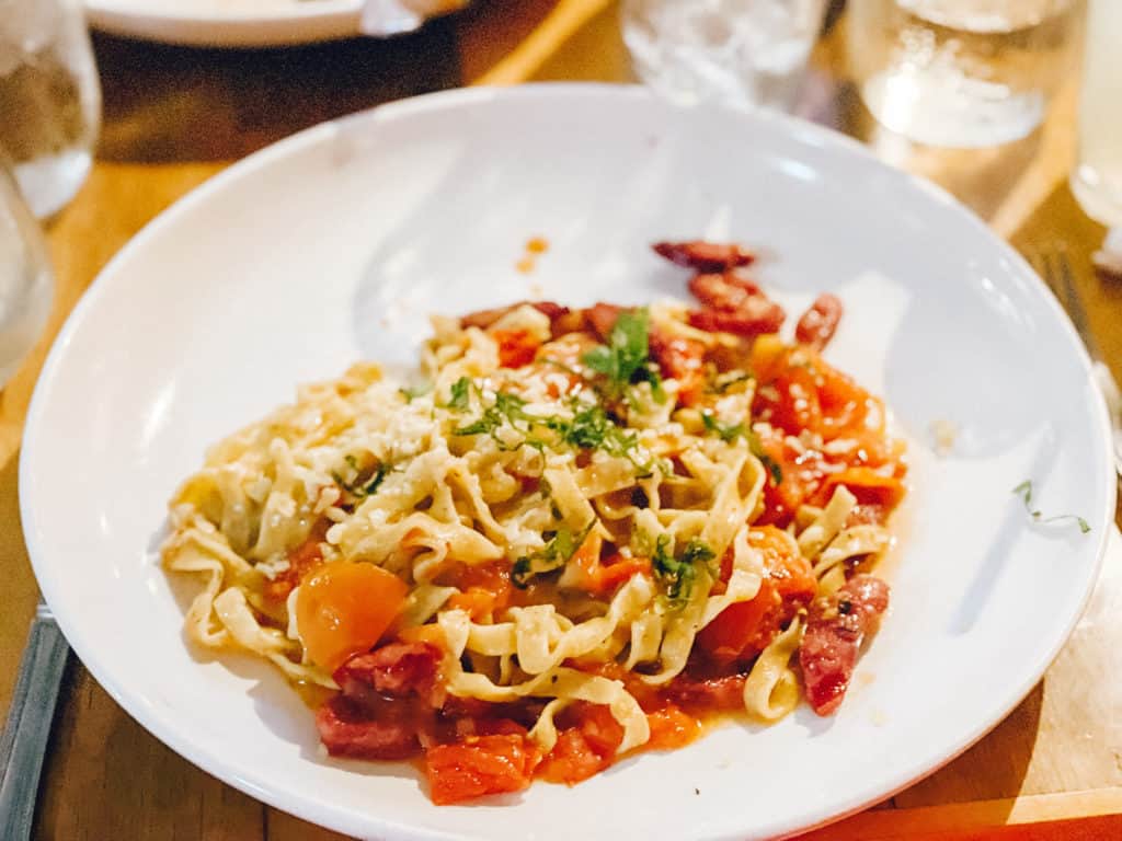 Pasta at Public in Wichita (South Central Kansas)