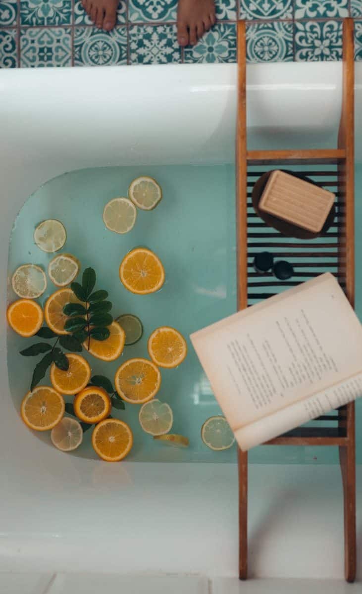 white book on brown wooden table