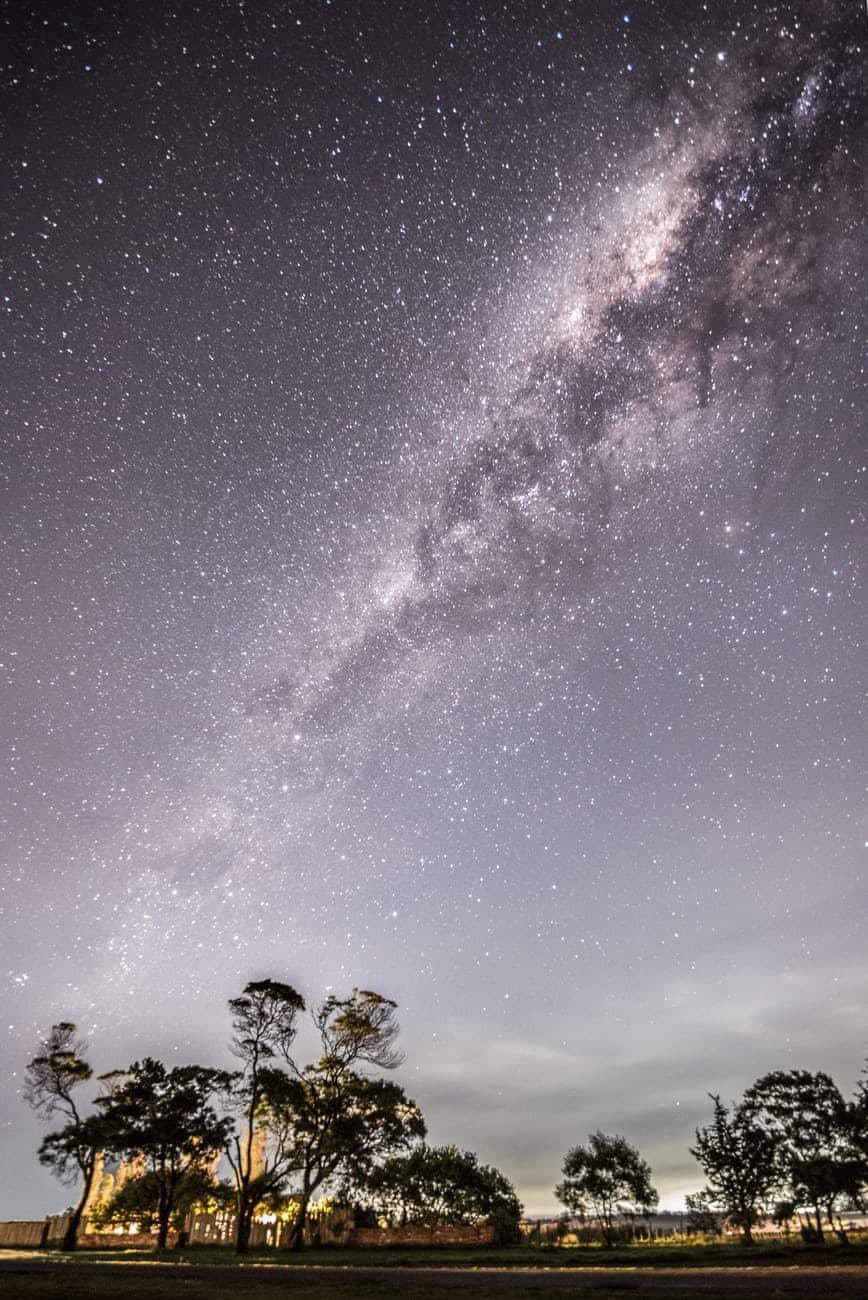 scenic view of night sky