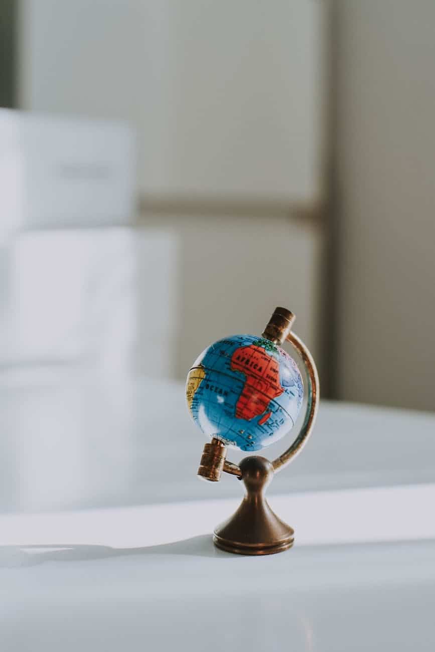 mini globe figure