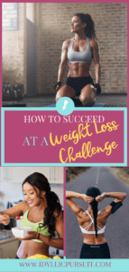 How to succeed at a weight loss challenge