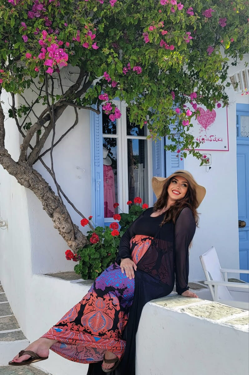 Kathy Haan in Greece