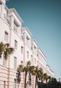 white concrete building