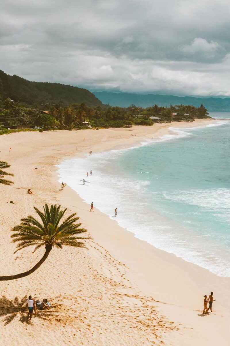 people on beach