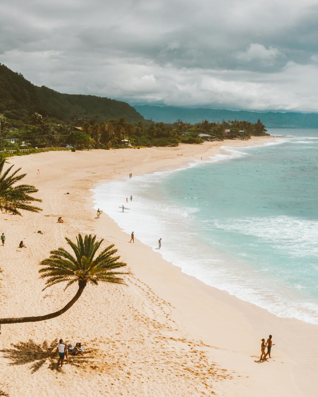 people on beach