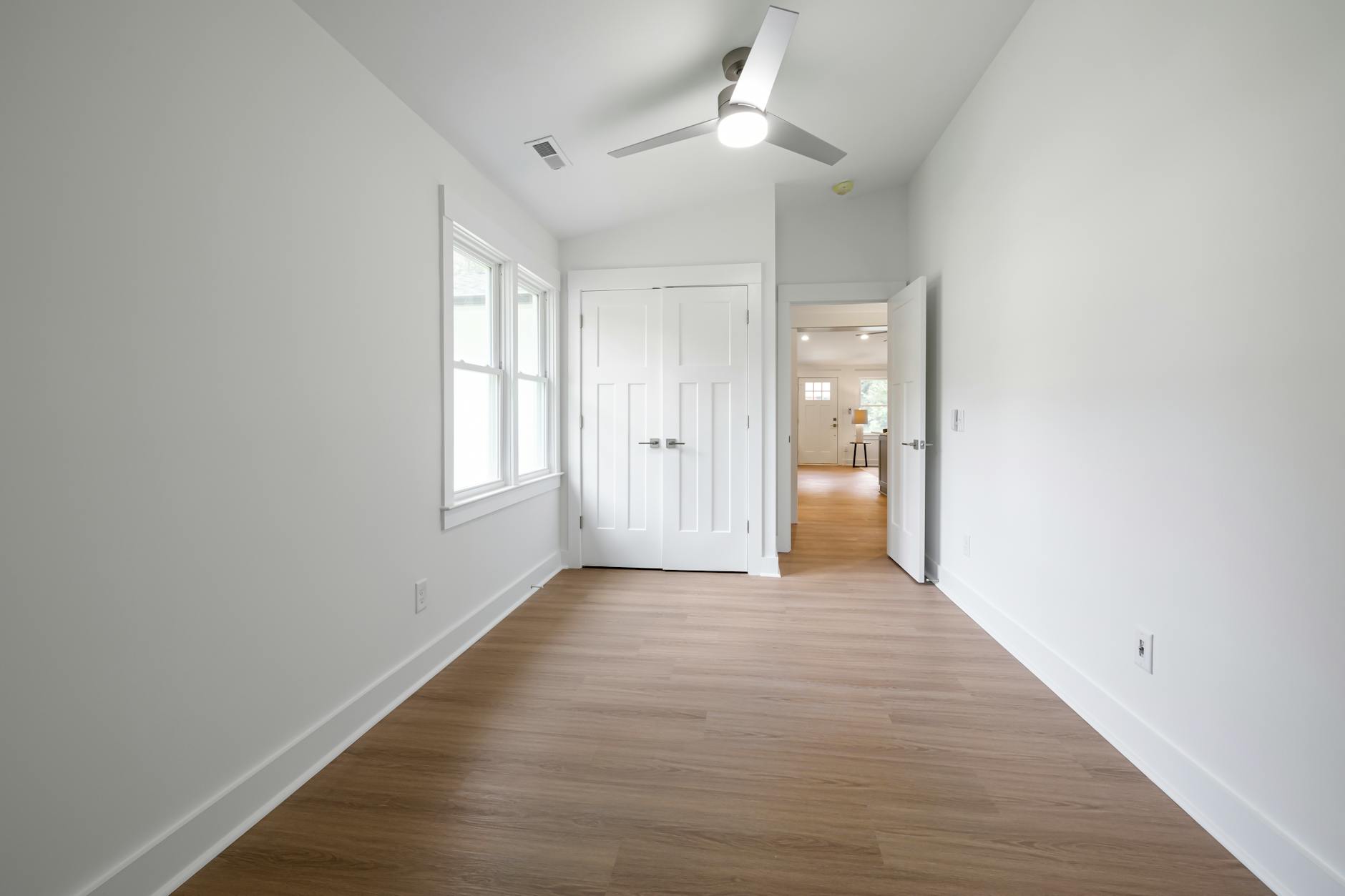minimalist design of a house bedroom