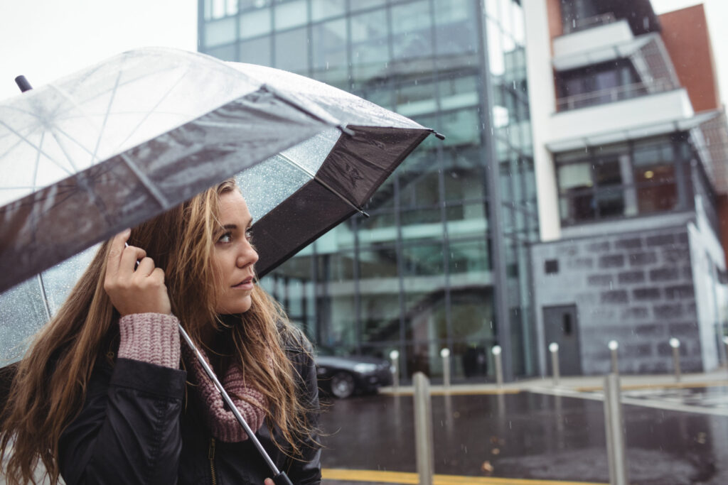 Vancouver rain traveler