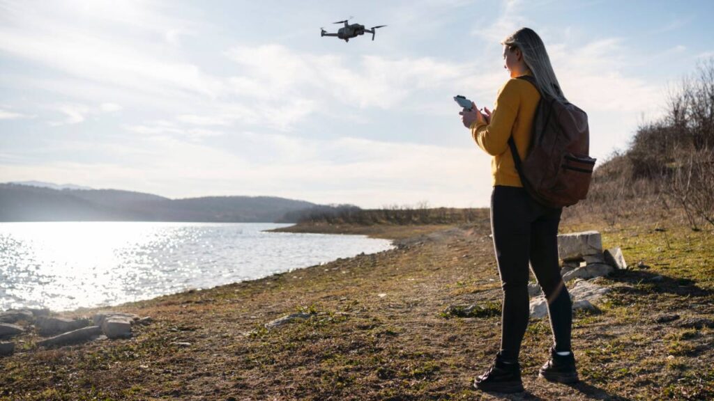 Drone Flying