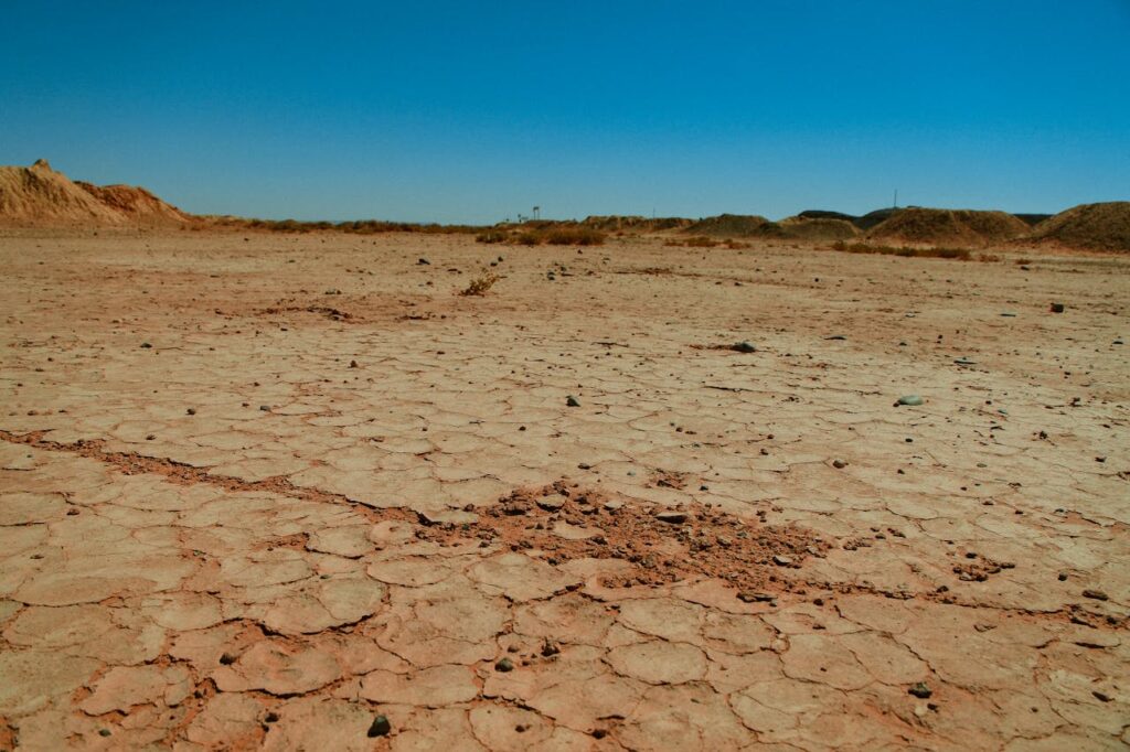 cracked earth desert