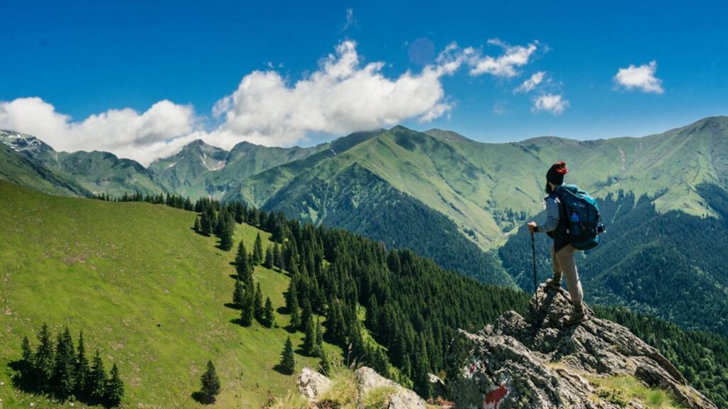 Mountain hike