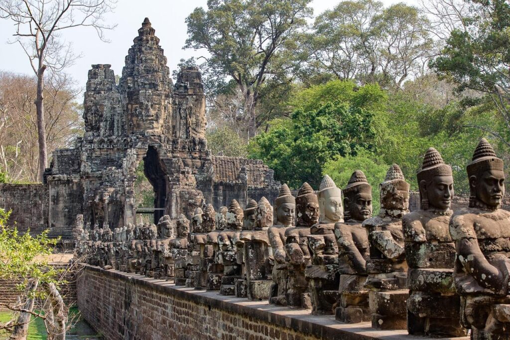 Angkor temple