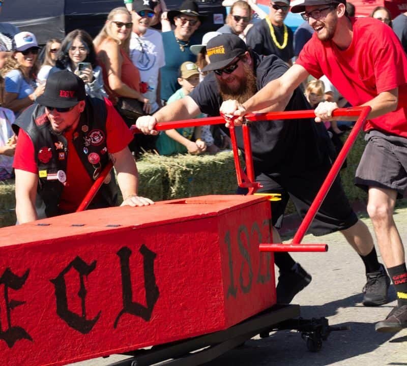 Annual Coffin Races During the Main Street Fall Fest in Gardnerville