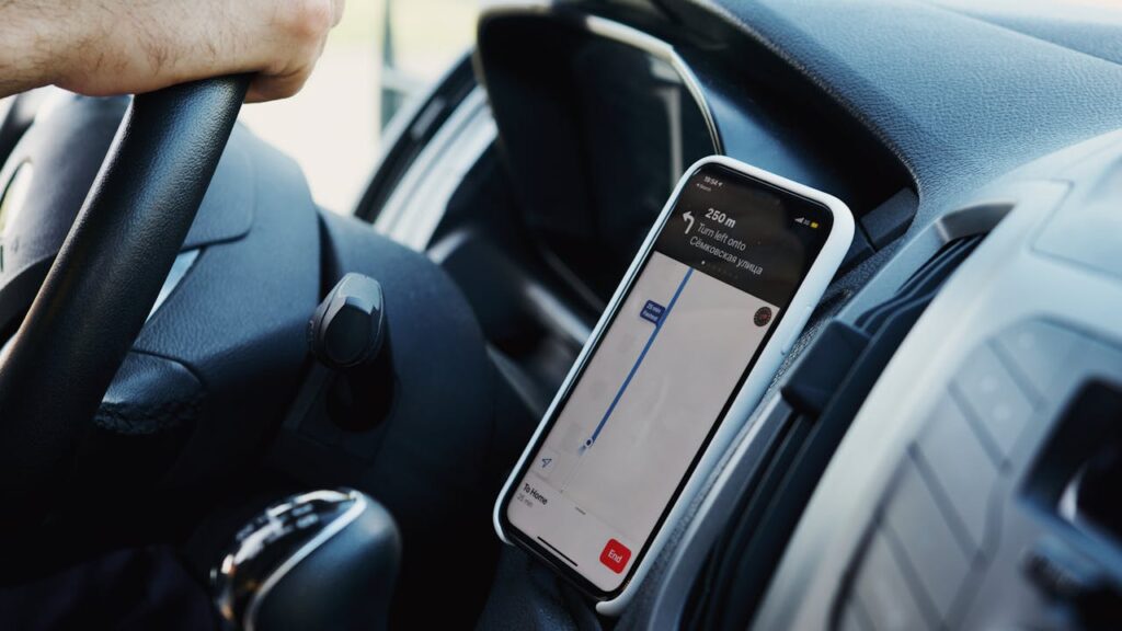 car travel gps Route 