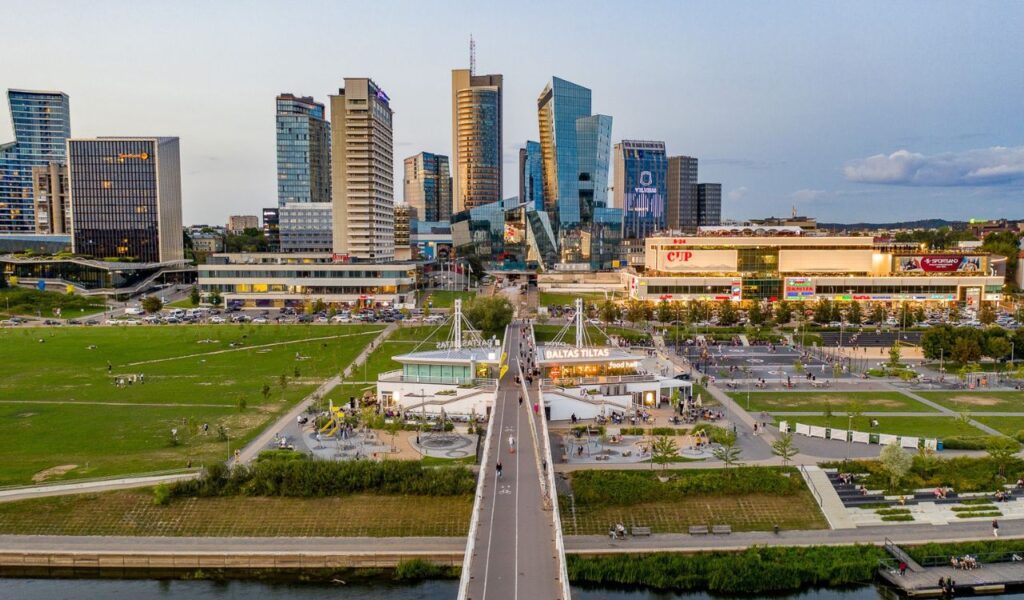 Vilnius, Lithuania: A dynamic city where modern growth meets rich history, transforming into a thriving cultural and business hub.