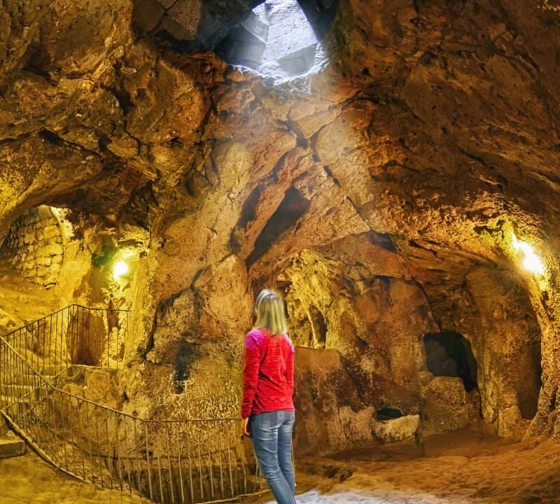 Derinkuyu cave underground city, Cappadocia , Turkey