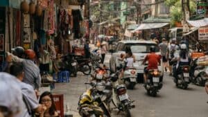 Dong Ba Market Vietnam