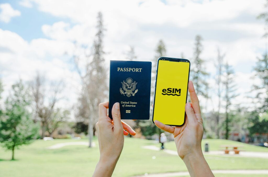 Sim Card and passport