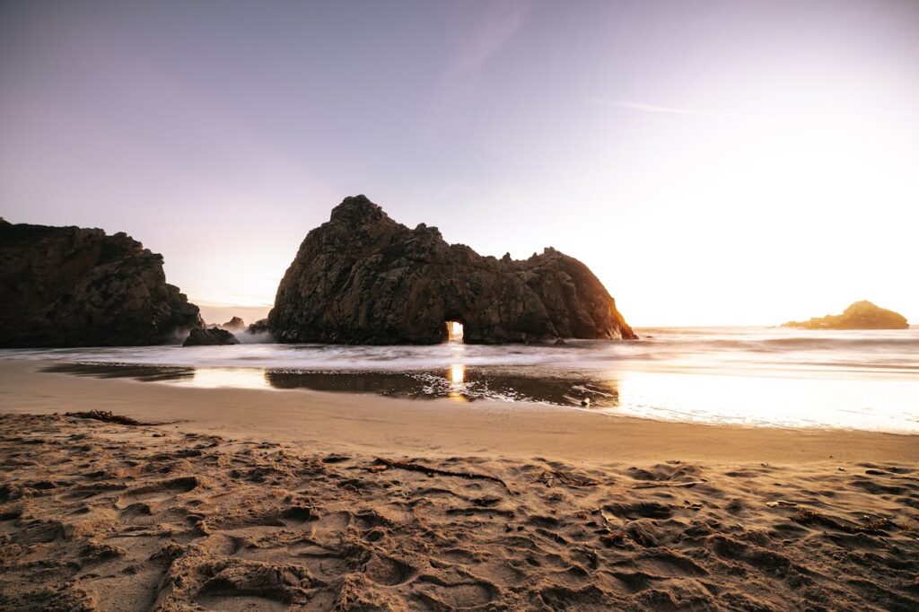 Pfeiffer Purple Sand Beach, California