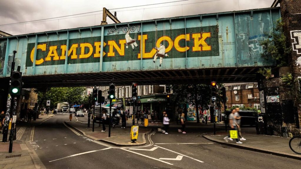 Camden Lock Night Market, London
