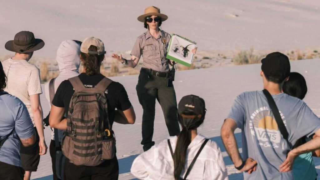 Guided Tour National park rangers