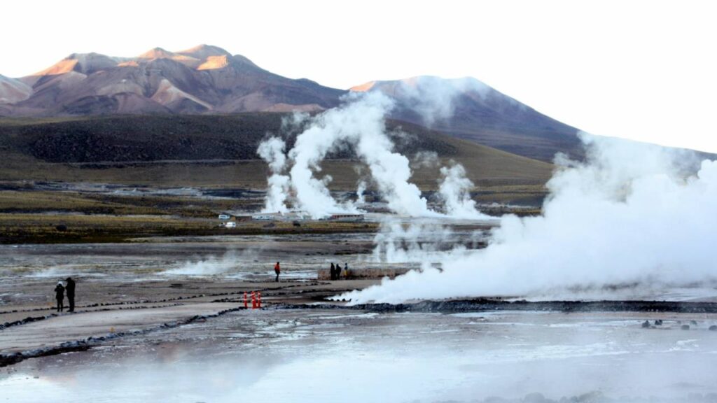 sulfur fumes geothermal