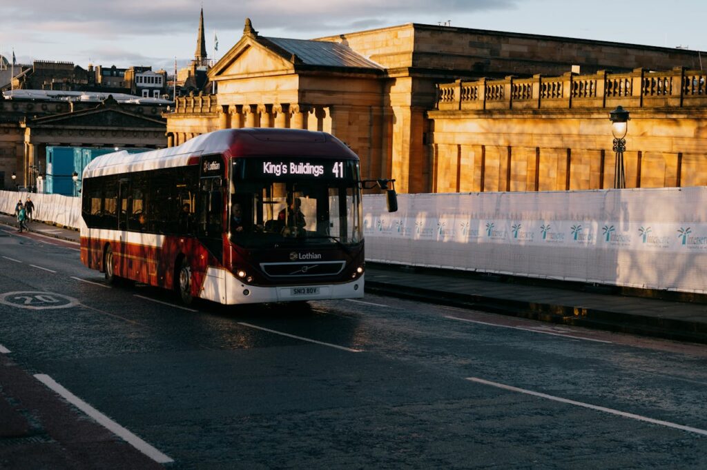 Edinburgh, Scotland Public Transport