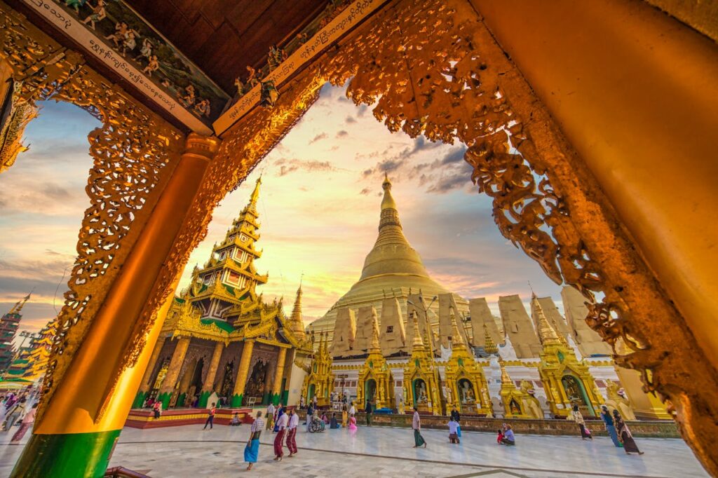 Shwedagon Pagoda, Myanmar