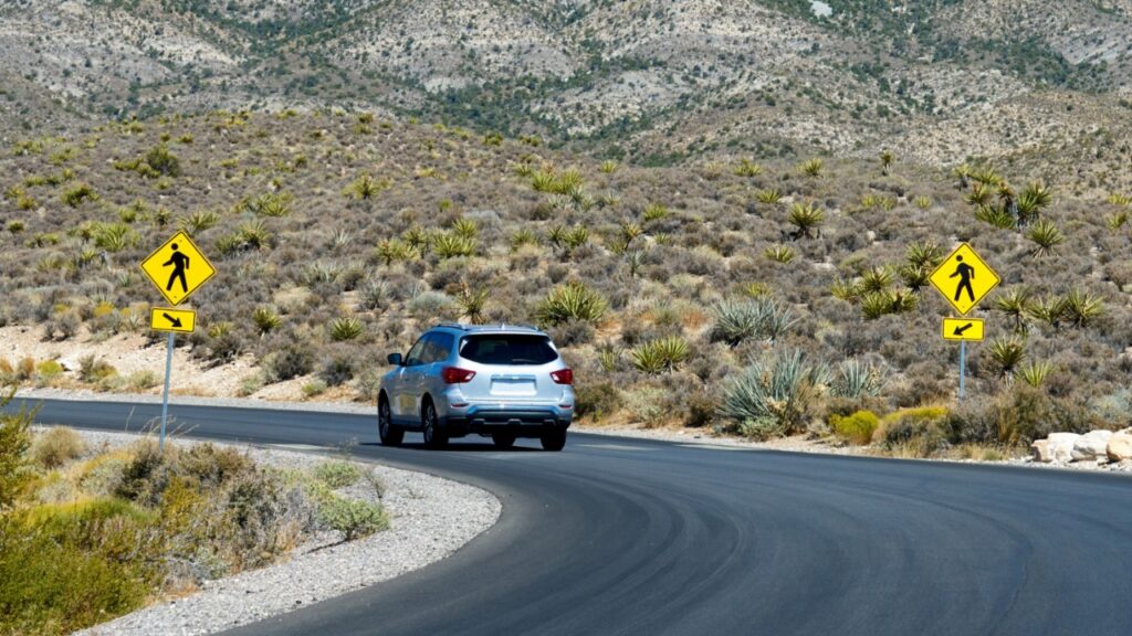 Car Mountain Road