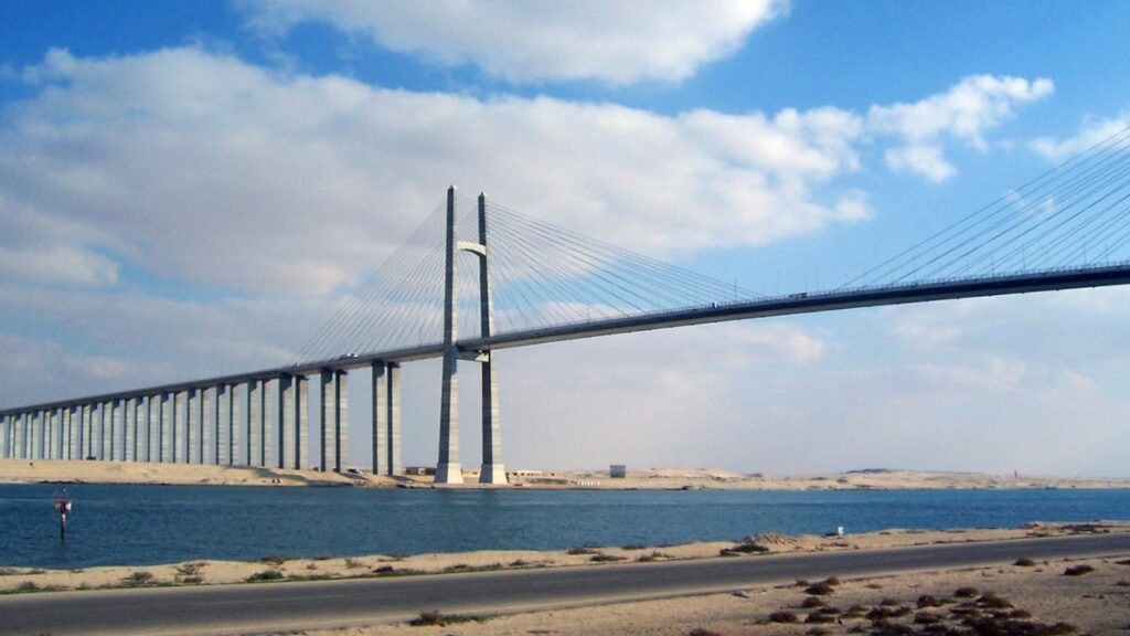 Suez Canal Bridge (Egypt)