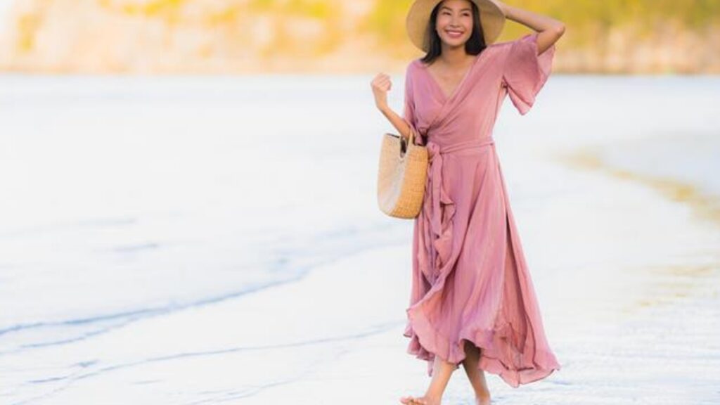 Travel-Friendly Wrap Dress