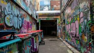 Alley street art