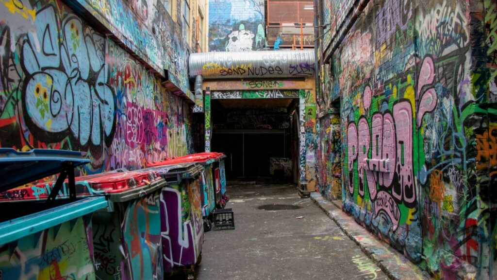 Alley street art