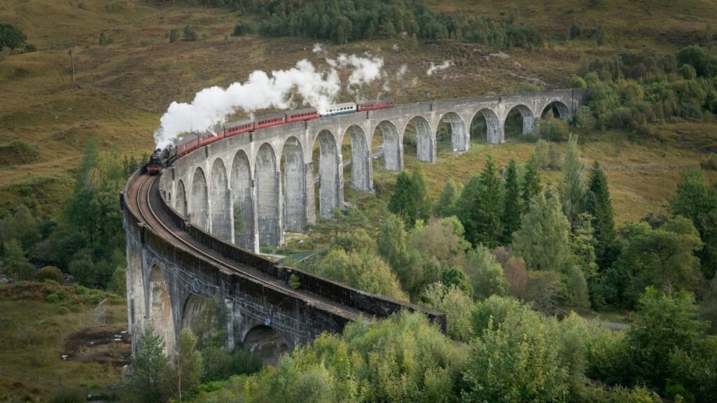 THE JACOBITE TRAIN