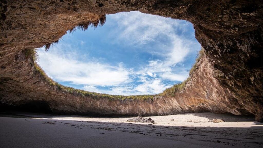 Marietas Islands Hidden Beach on Mexico, Punta de Mita, Nayarit