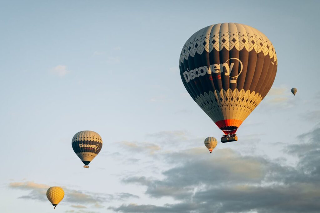 Cappadocia hot air balloons sunrise solo