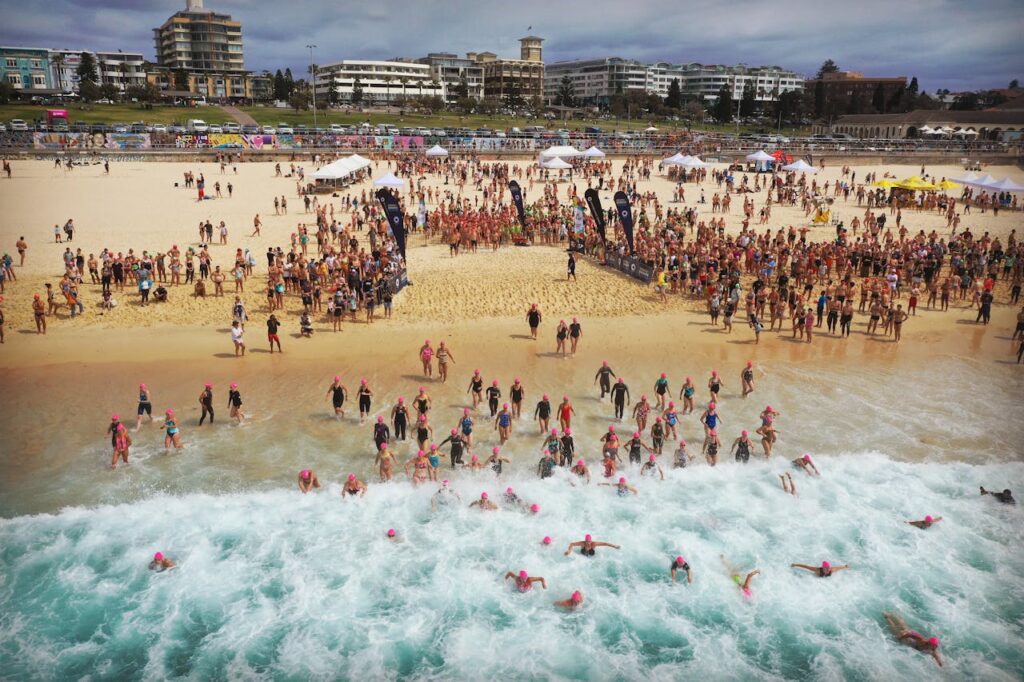 Crowded Beach