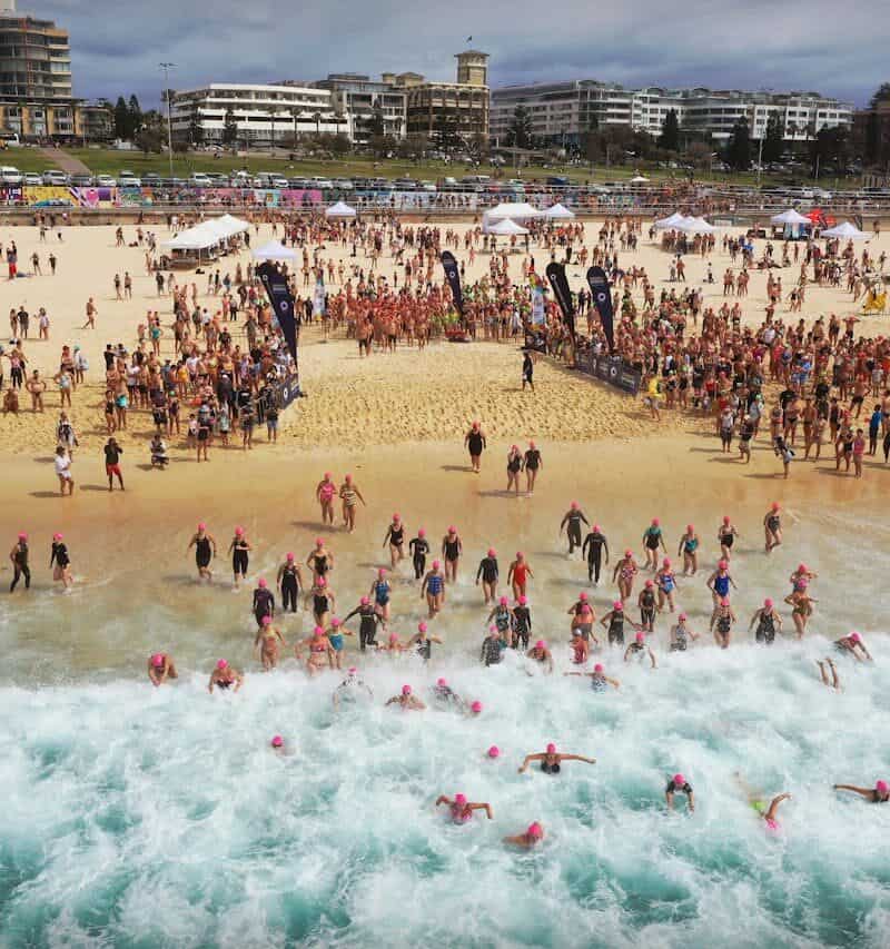Crowded Beach