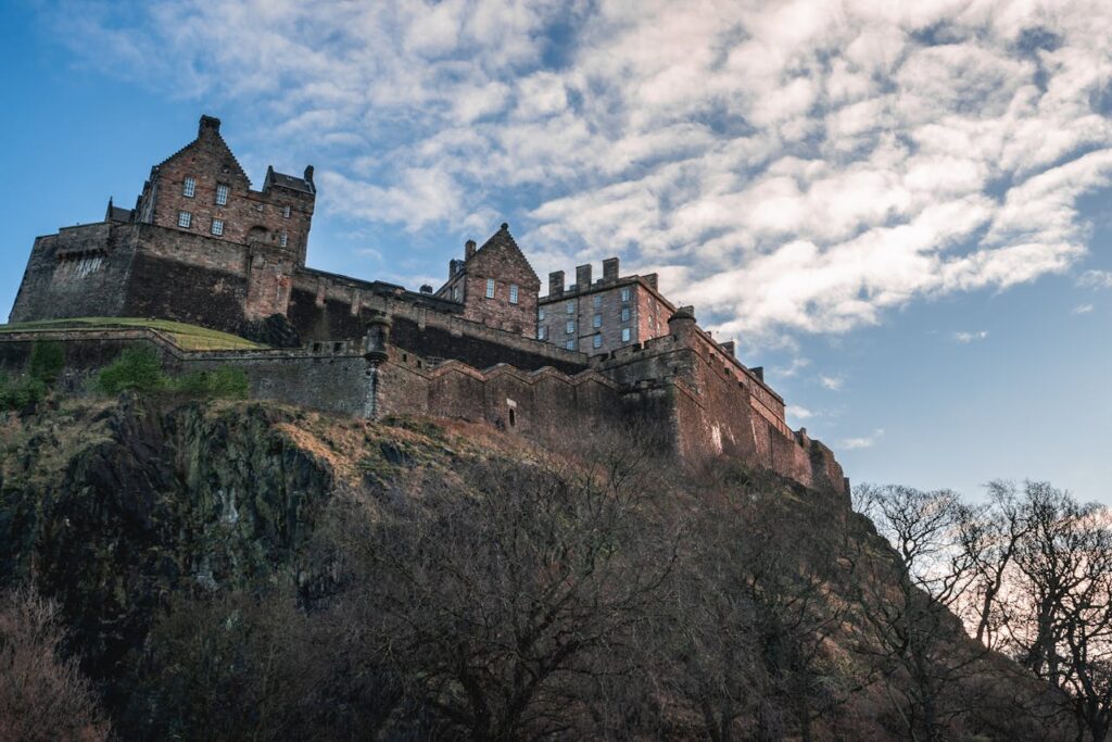 Edinburgh, Scotland, United Kingdom
Edinburgh Castle, Edinburgh Scotland. Januari 1 2024.