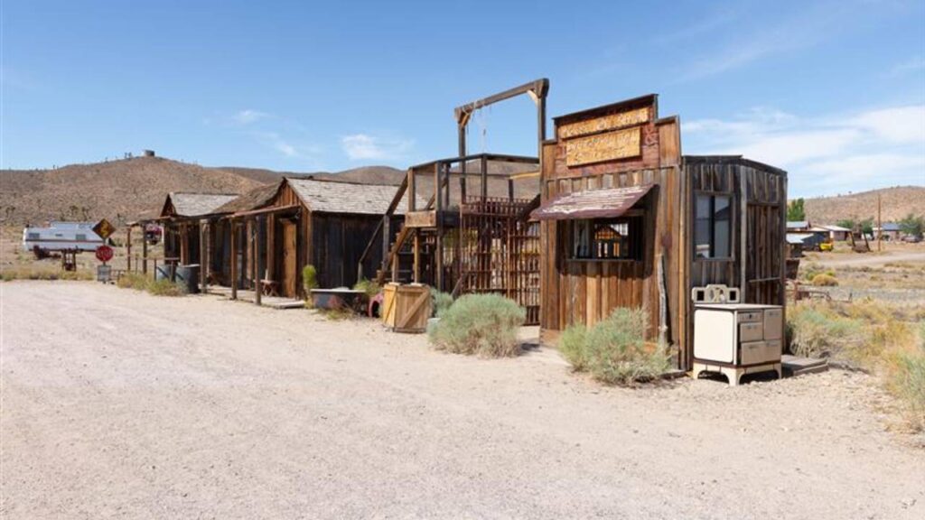 Gold Point ghost town, Nevada, USA (