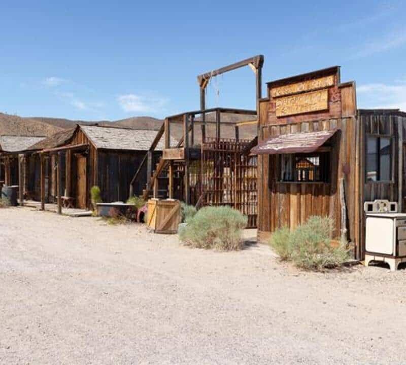 Gold Point ghost town, Nevada, USA (