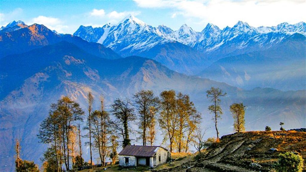 Psanchachuli peaks from Munsiyari Uttarakhand 