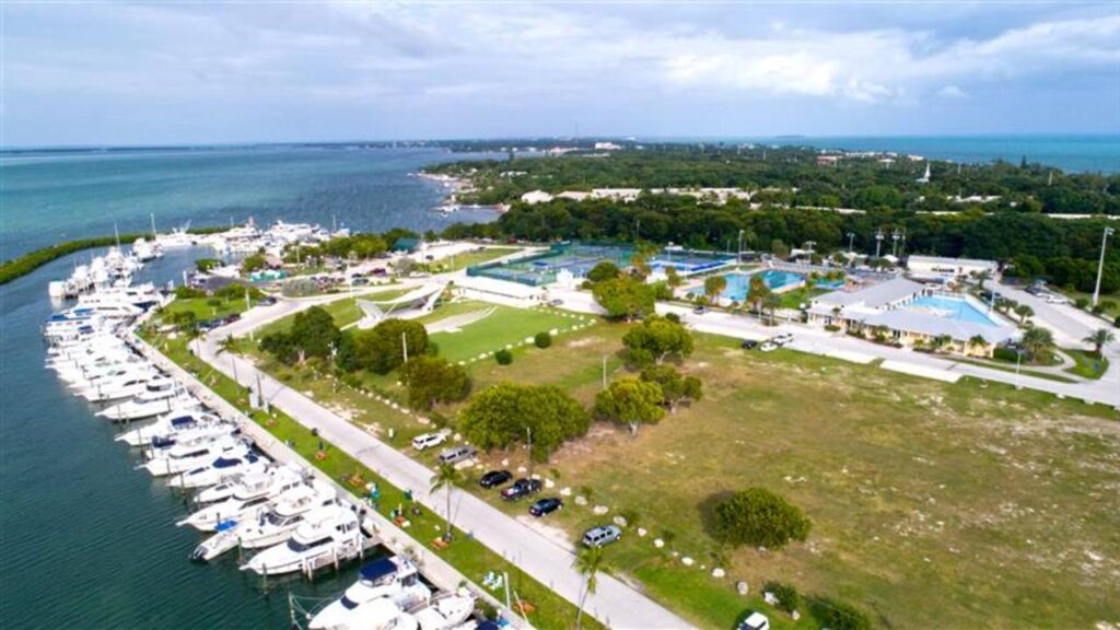 Village of Islands Founders Park Aerial View Islamorada, Monroe County Florida