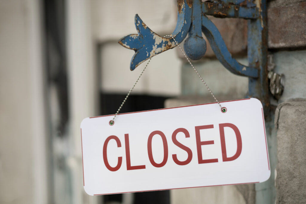 closed travel agencies US