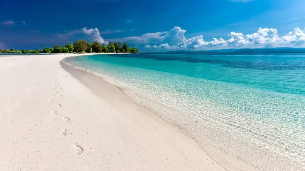 Sand beach