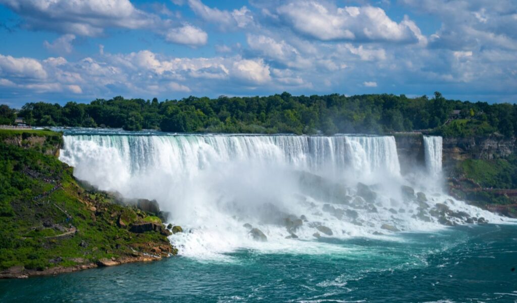Niagara Falls Near Buffalo New York, America, USA.