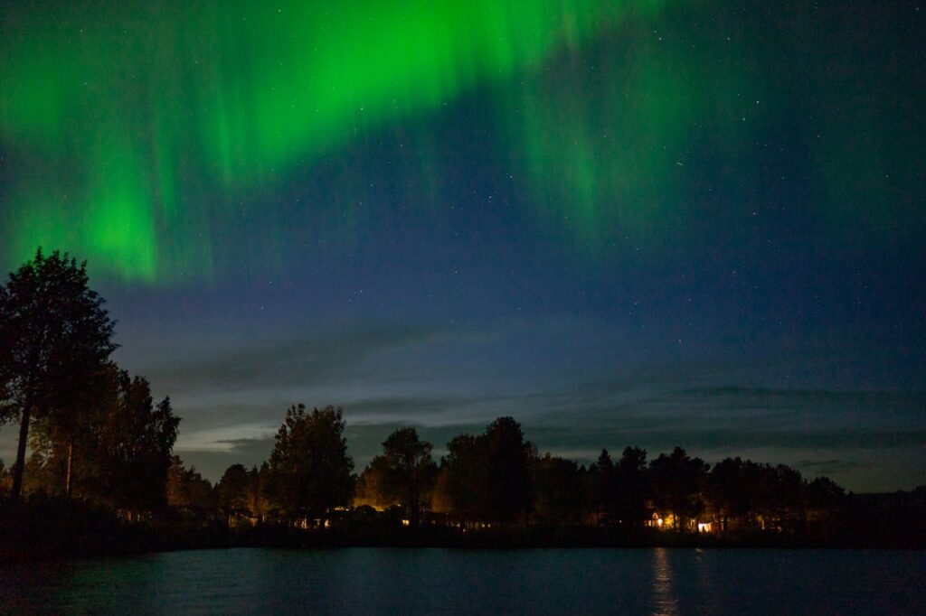 Kiruna, Swedish Lapland Northern Lights