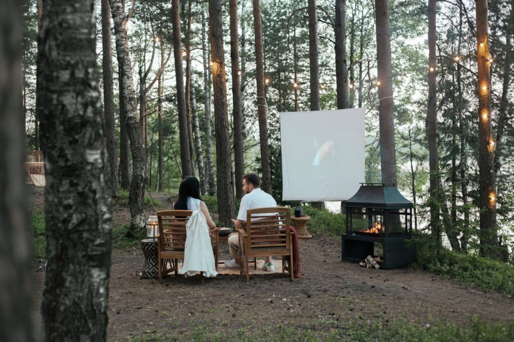 Outdoor Movie Camp