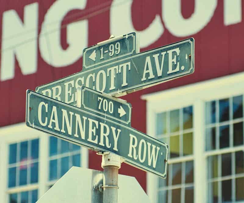 Monterey, CA, United States Destination Signs on a Street